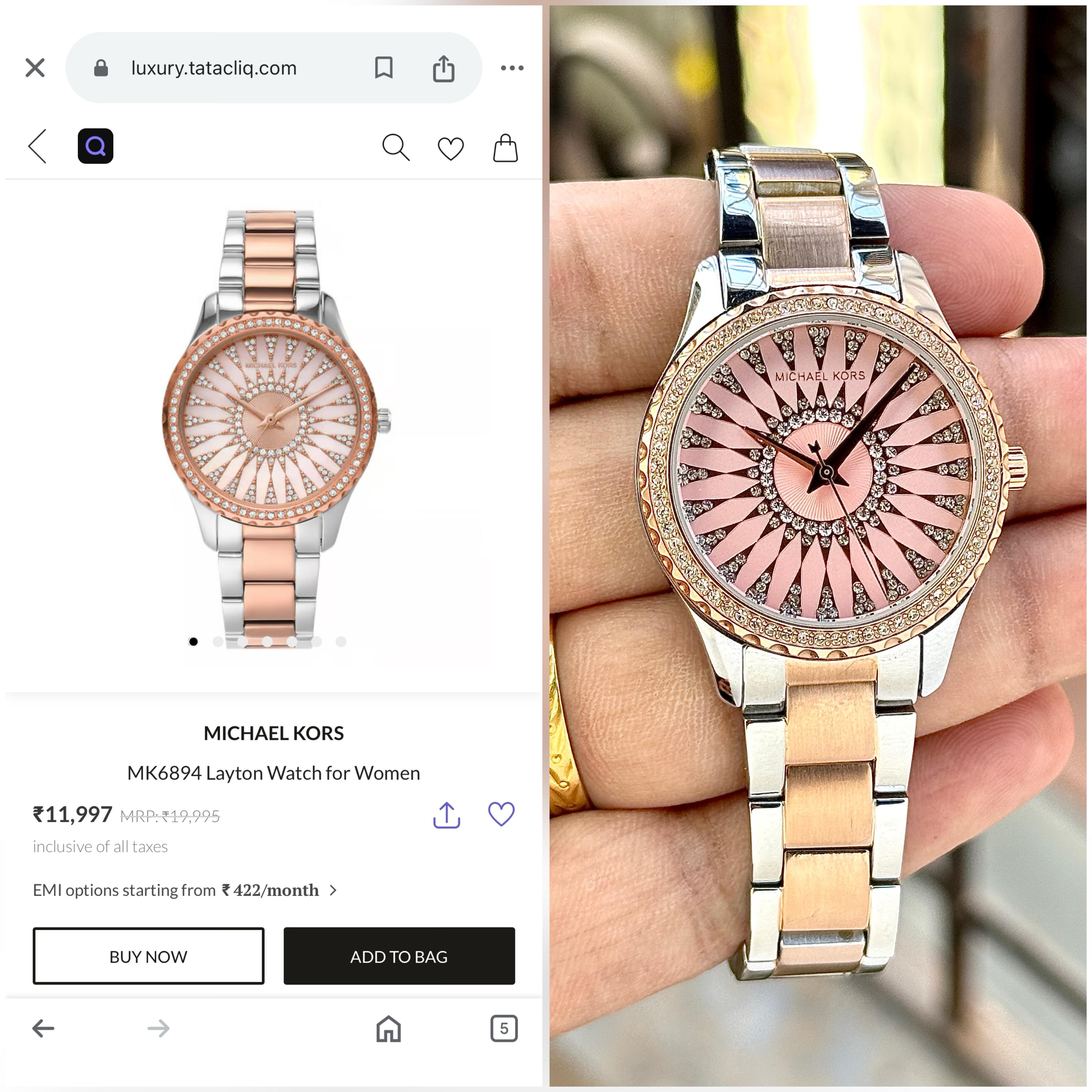 Michael Kors Layton–Inspired Women's Watch